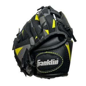 Franklin T-Ball Glove Franklin Sports 8” Digitek Black Optic Yellow
